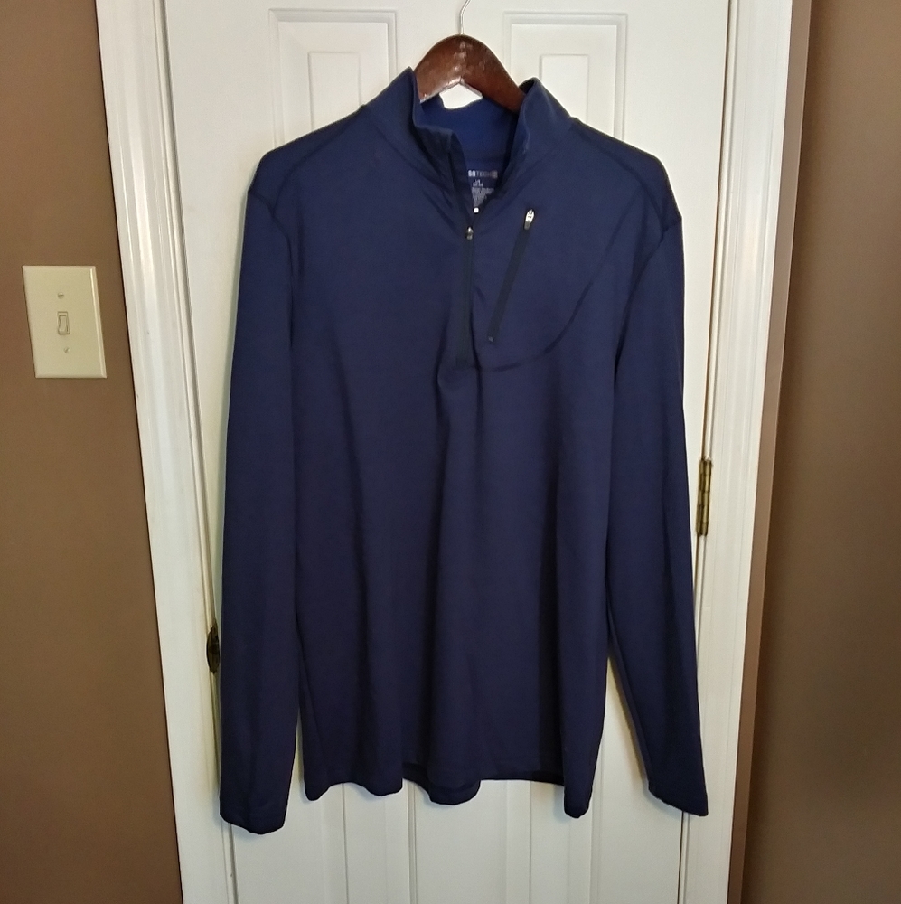 NWOT SWISS TECH MENS LARGE 1/4 ZIP SHIRT